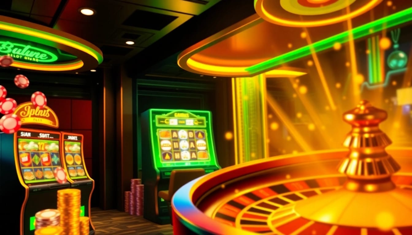 Experience thrilling jamu slot gameplay with vibrant visuals of online casino excitement.