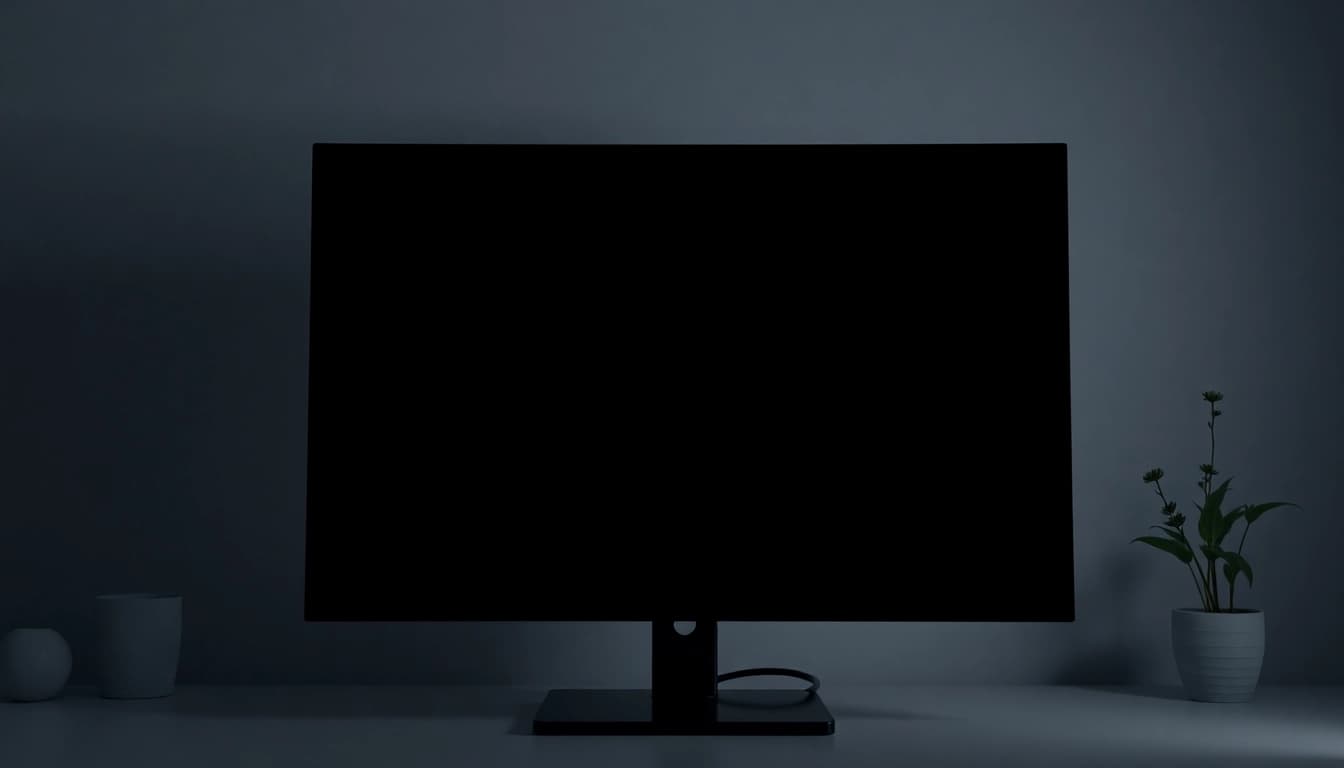 High-quality black screen image designed for focus and eye comfort, ideal for reducing distractions.