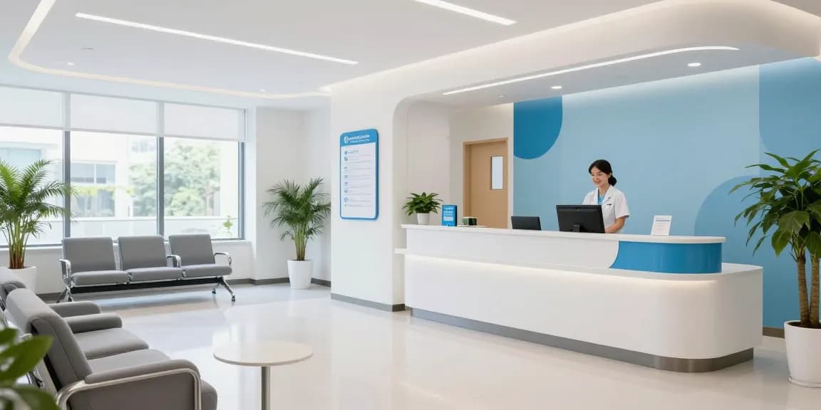 Health insurance for 1099 contractors in a welcoming medical clinic with compassionate staff.