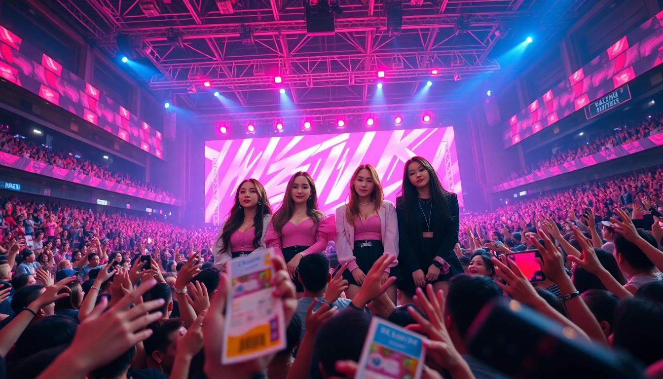 Captivating BLACKPINK news highlighting their concert performance and vibrant atmosphere.