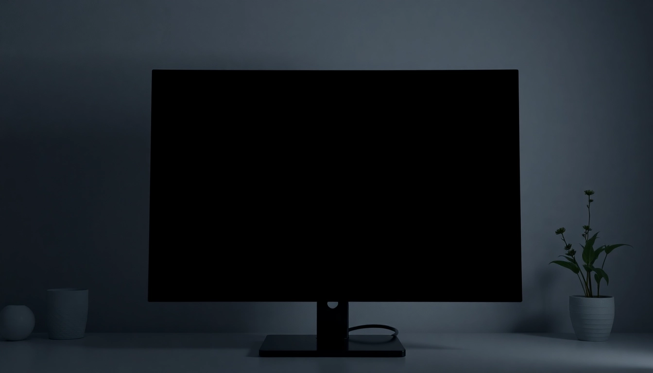 High-quality black screen image designed for focus and eye comfort, ideal for reducing distractions.