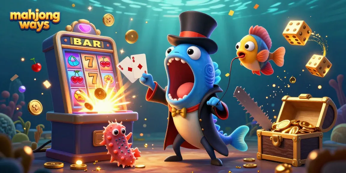 Play mahjong ways with joy as characters create magic amidst a jackpot of wins and excitement.