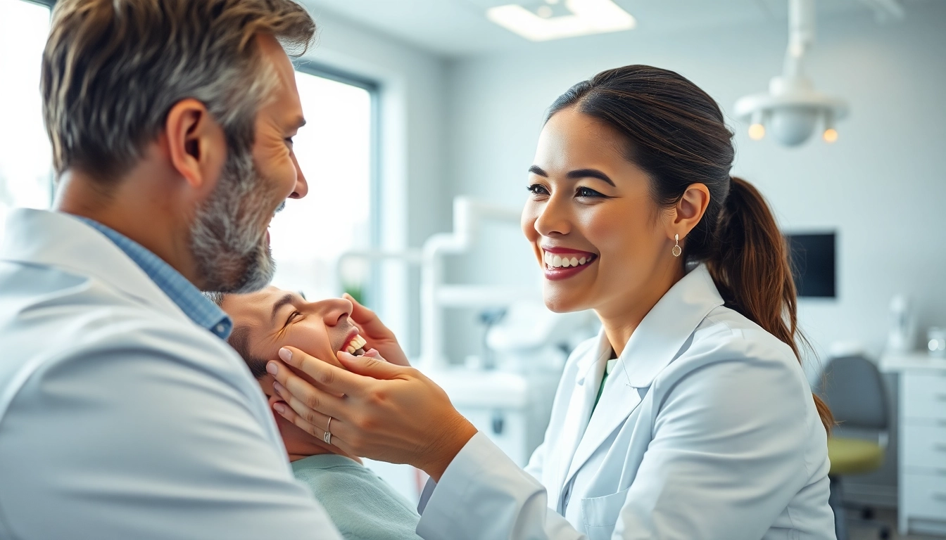 Edmonton orthodontist providing personalized care in a modern dental setting.