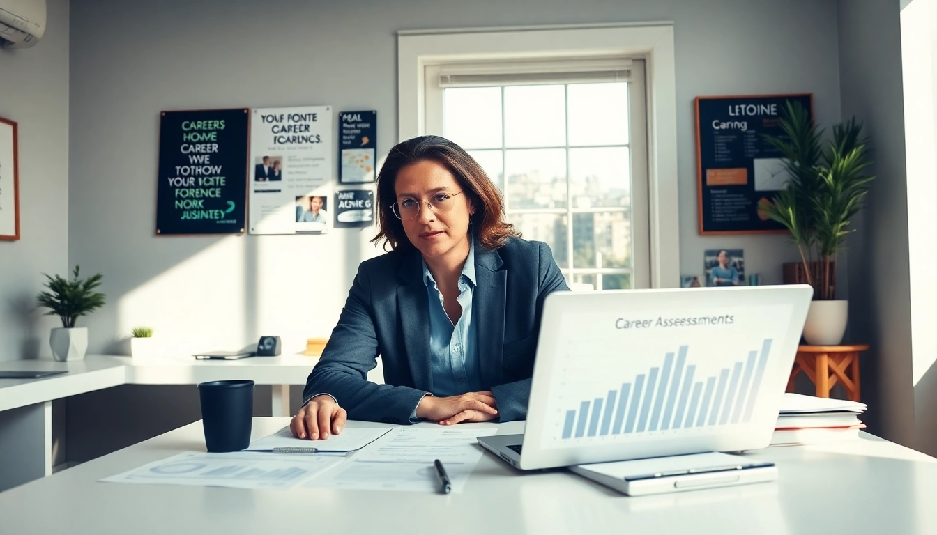Finding my true calling with a career coach in a bright office setting.