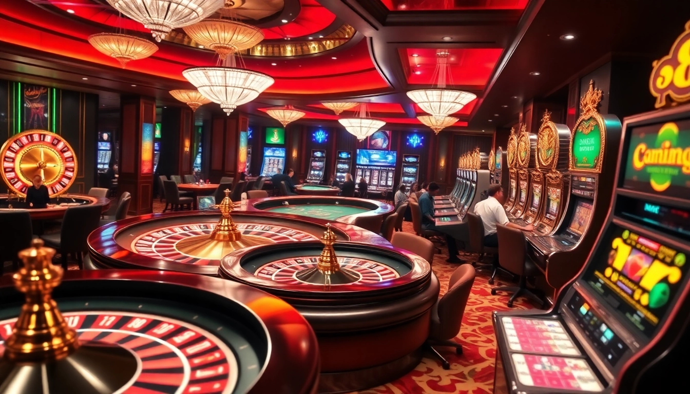 Experience the excitement of gambling at s8 com with engaging casino tables and vibrant slot machines.