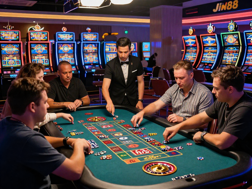 Trải nghiệm sôi động của người chơi tại casino Jin88.