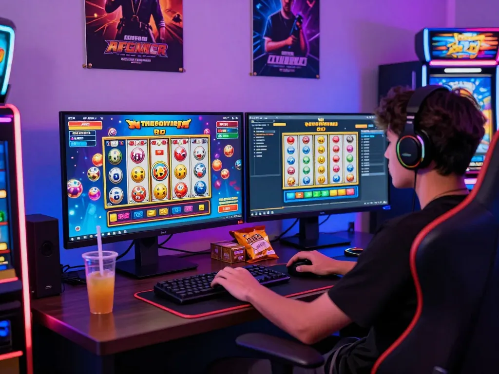 BANTAITOGEL ~ Login Situs Bandar Toto Togel Online & Link Toto Slot Online Terpercaya Hari Ini - Engaging online gaming environment with vibrant visuals and gaming setups.