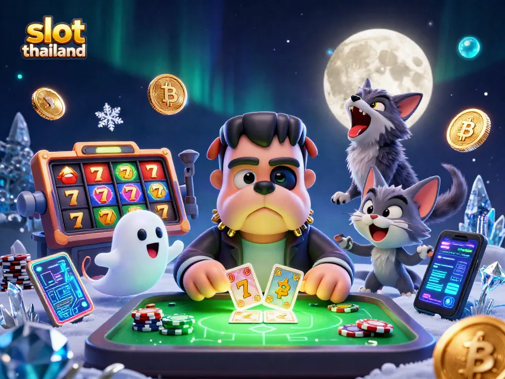 Experience thrilling slot games in Thailand with colorful graphics and excitement.