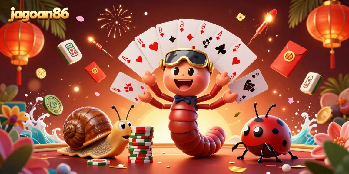 Join the fun at jagoan86 with vibrant 3D cartoon casino action featuring unique characters