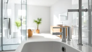 Die hochwertige Duschkabine von sonni sanitär GmbH verwandelt das Bad in eine Oase der Entspannung.