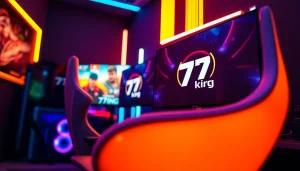 Engaging action from 79king gaming setup with vibrant graphics and modern tech elements.