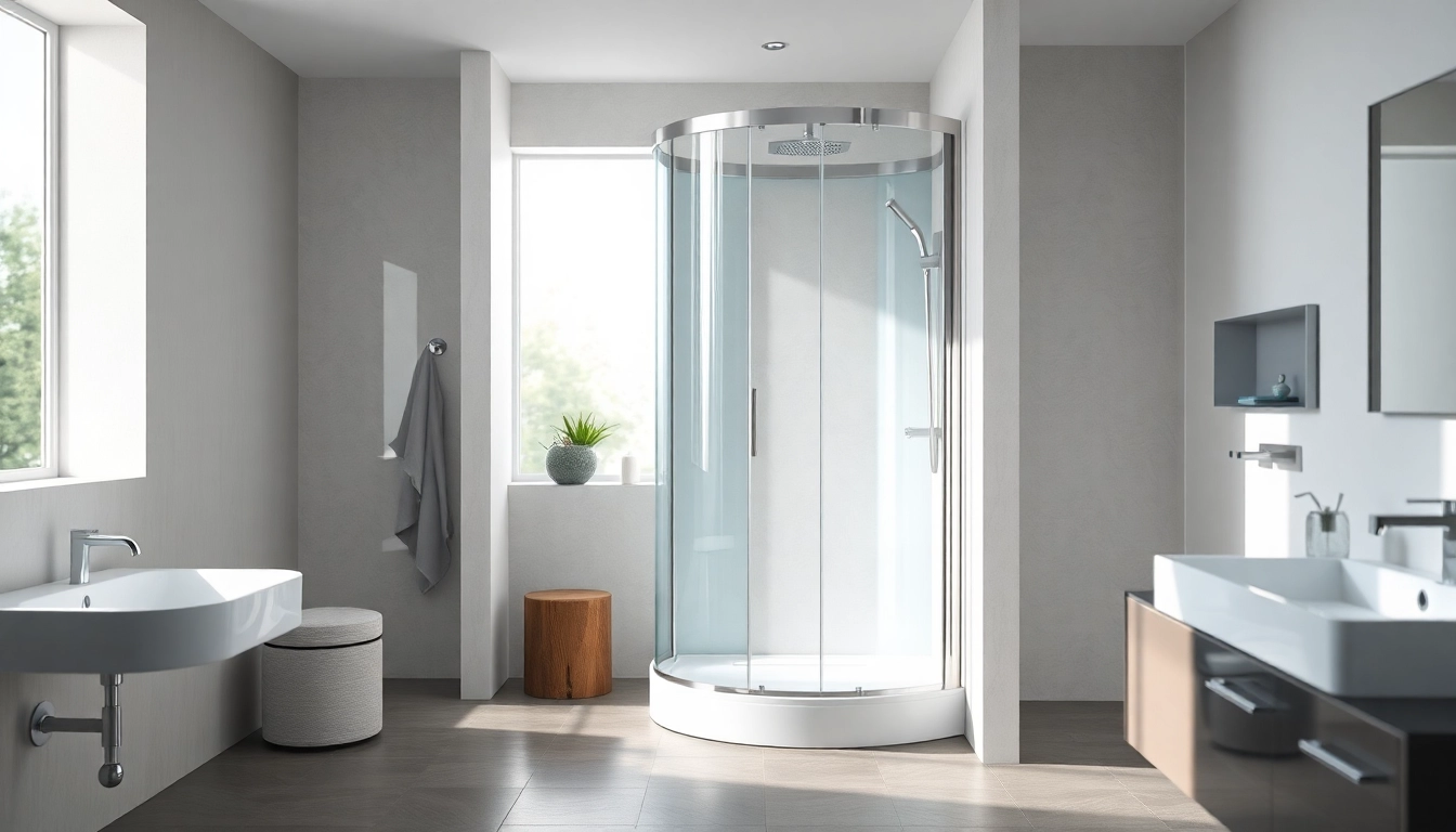 Sonni sanitär GmbH hochwertige Badprodukte in modernem Badezimmer-Design präsentieren.