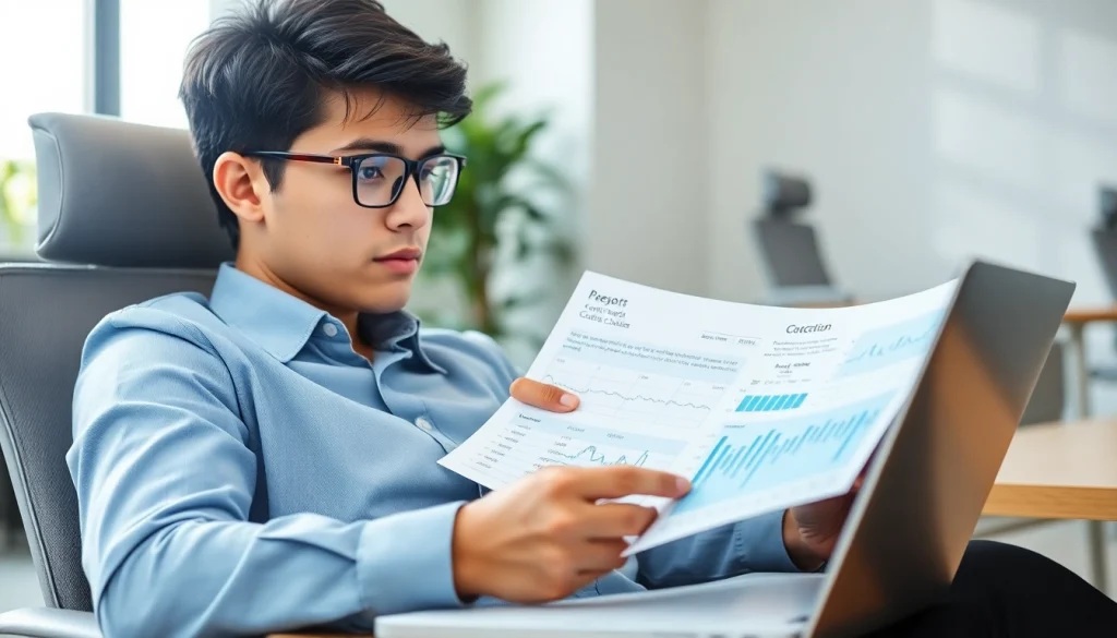 카드 현금화 프로세스를 이해하는 젊은 전문가의 모습