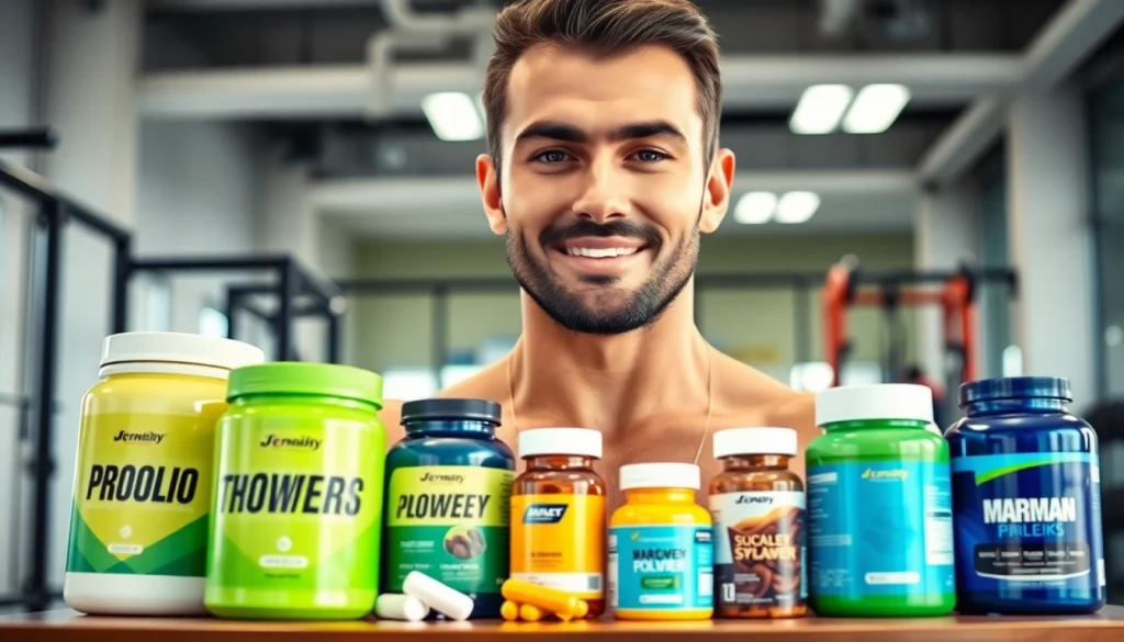 Boost your fitness journey with 888new health supplements in a vibrant gym.