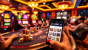 Experience the excitement of the u888 app with engaging casino gaming elements.