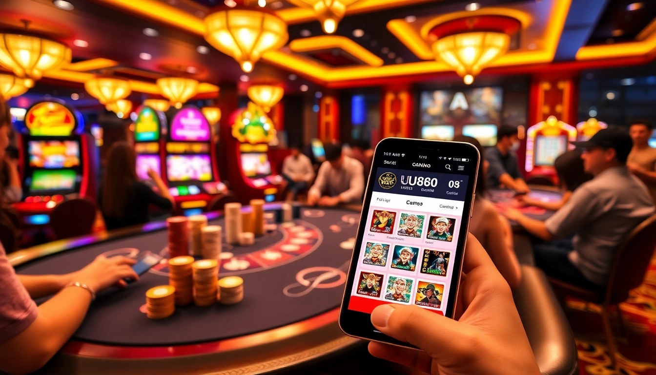 Experience the excitement of the u888 app with engaging casino gaming elements.