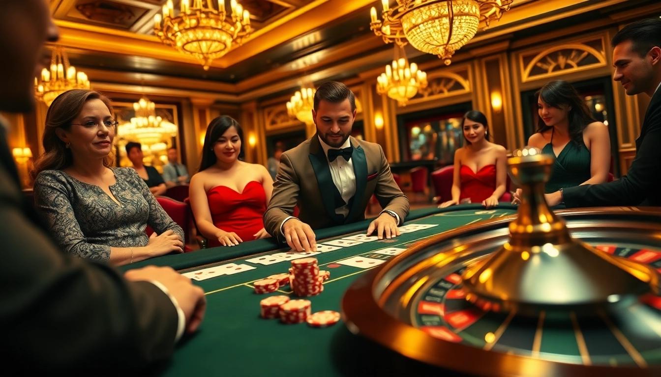 Experience the excitement at https://gg88.wales/ with players engaged in a high-stakes blackjack game.