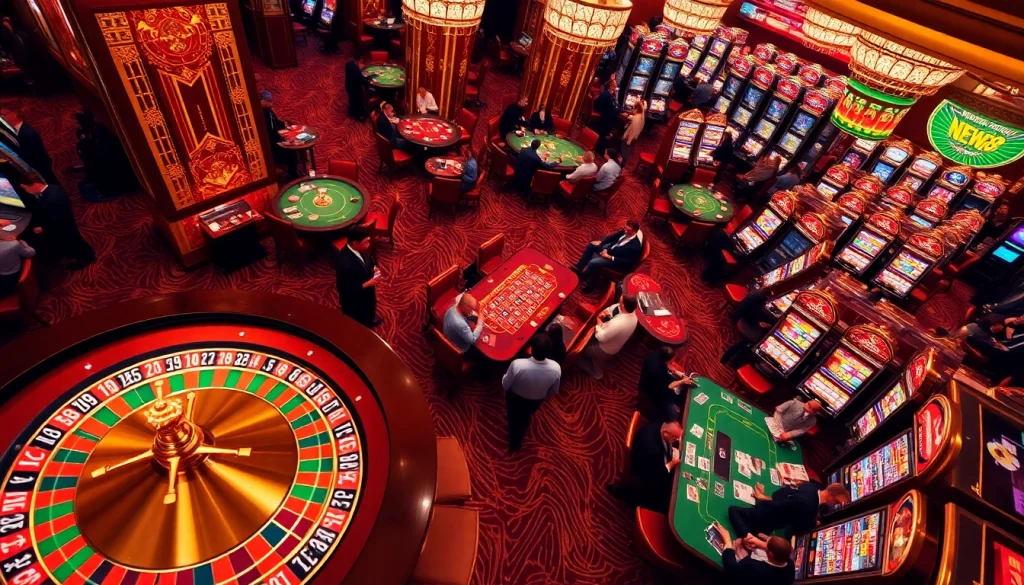Experience the thrill of NEW88 at a luxurious casino filled with excitement and glamour.