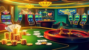 Experience the thrill of sunwin gaming with lively roulette and vibrant casino elements.