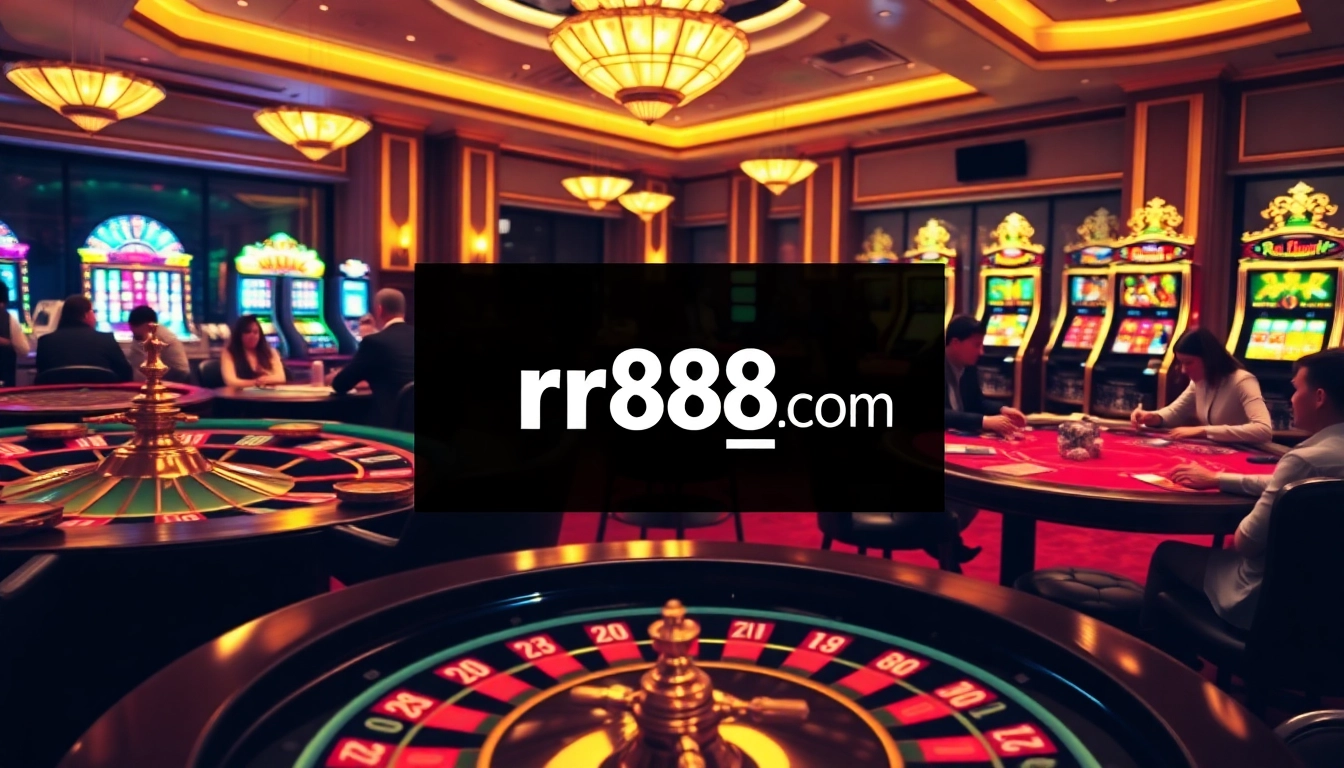 Gamble at rr88 com while enjoying the thrill of slots and poker in a luxurious casino atmosphere.