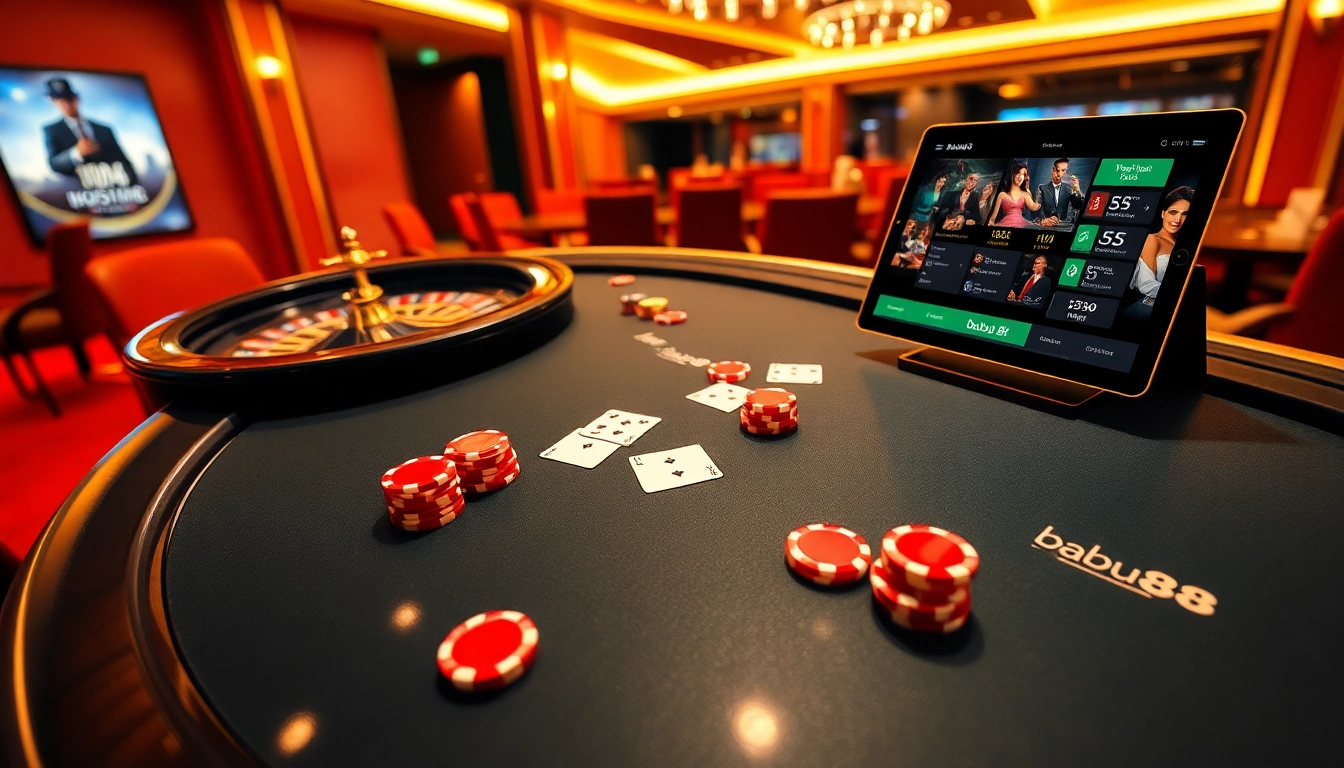 Experience the thrill of high-stakes gaming at https://babu88.global/ with vibrant poker tables and exciting casino action.