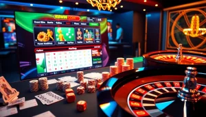 Experience thrilling gameplay at kuwin com with immersive casino tables and interactive gaming elements.