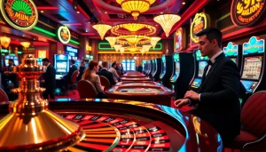 Experience the thrill of winning at 99win with dynamic casino visuals showcasing roulette and poker action.