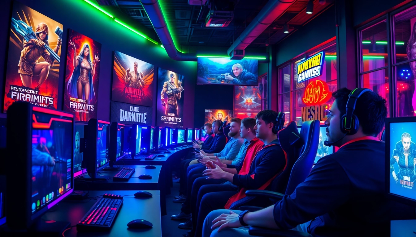 Experience game reviews 2026 with players immersed in a lively gaming atmosphere.