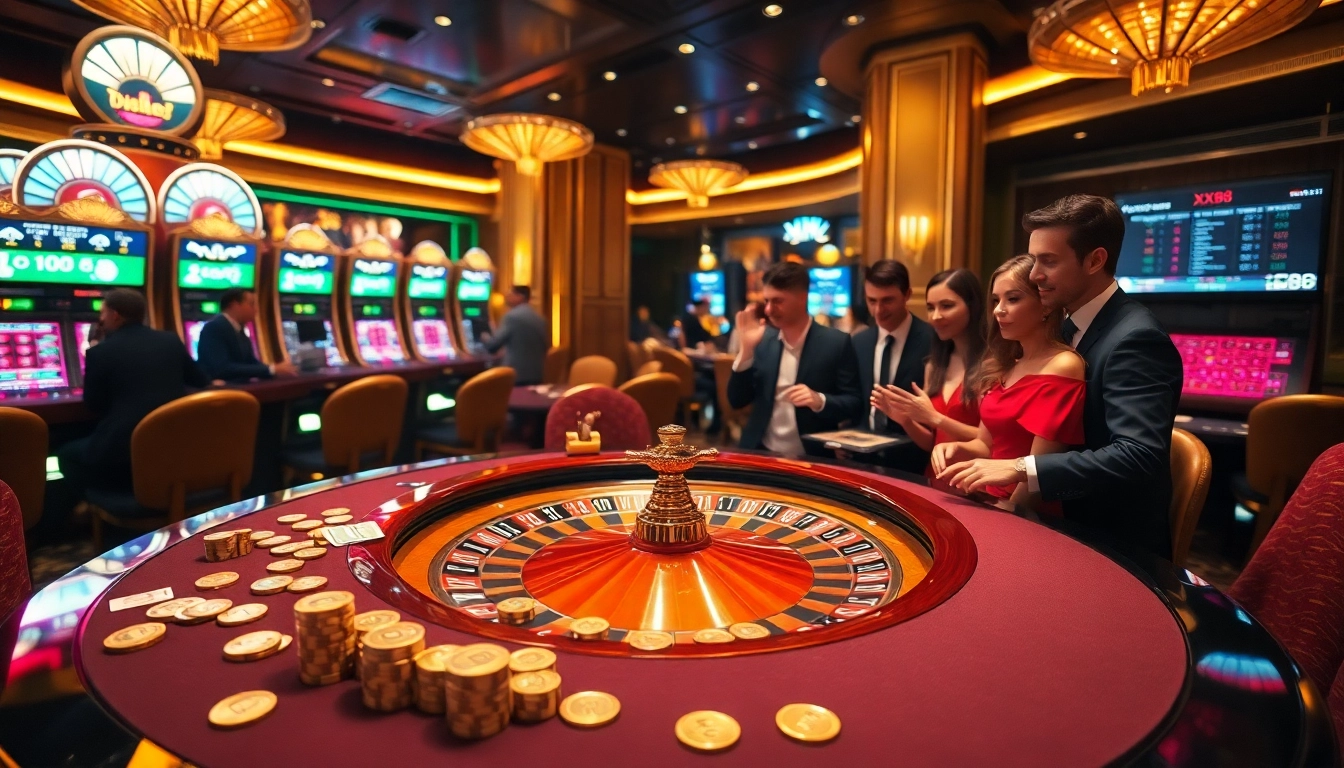 Experience the excitement of XX88 with vibrant casino games and a luxurious atmosphere.