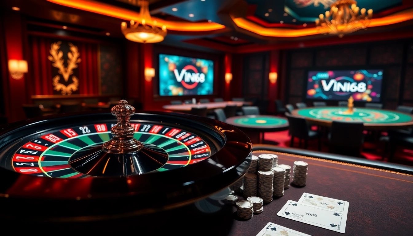 Experience the thrill of gambling at vn168 casino with high-stakes poker and roulette excitement.