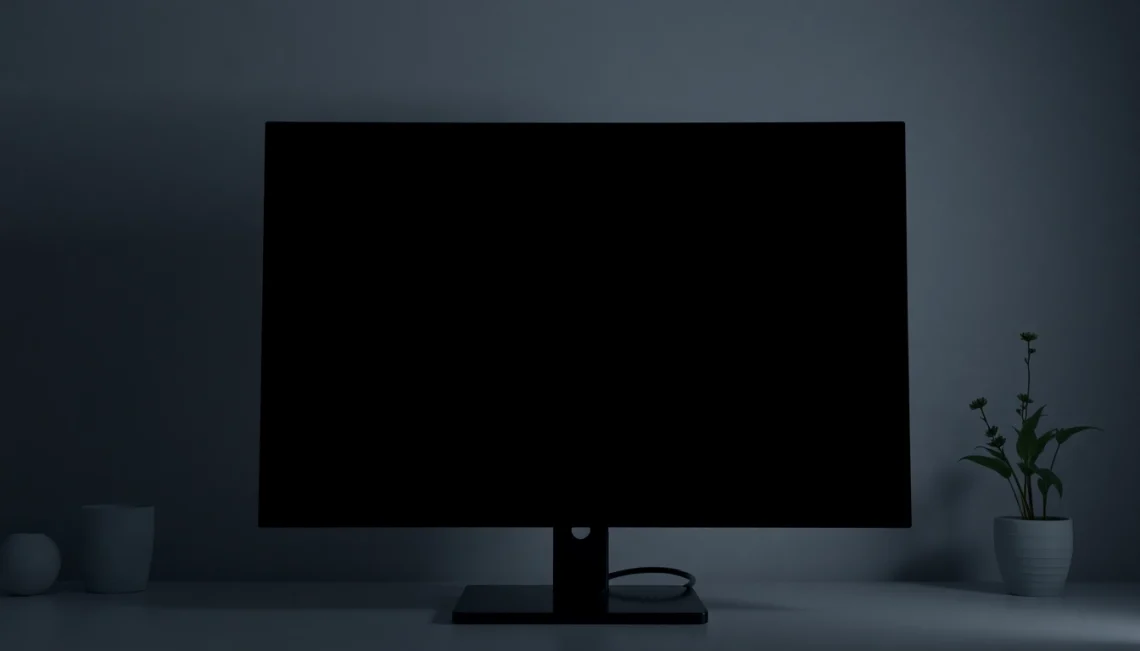 High-quality black screen image designed for focus and eye comfort, ideal for reducing distractions.