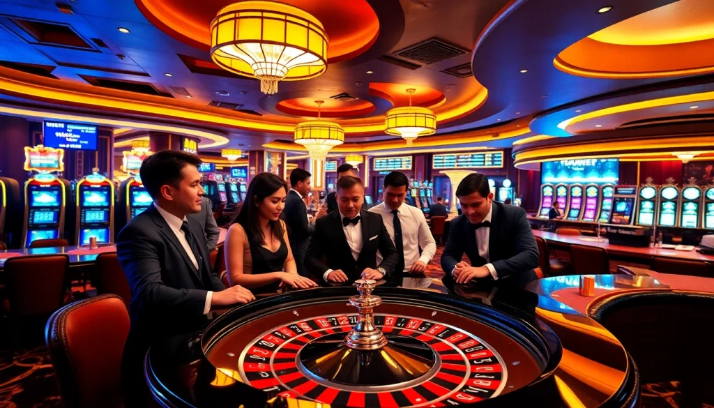 Experience excitement at the roulette table in luxury with https://kjc.football/ gambling opportunities.