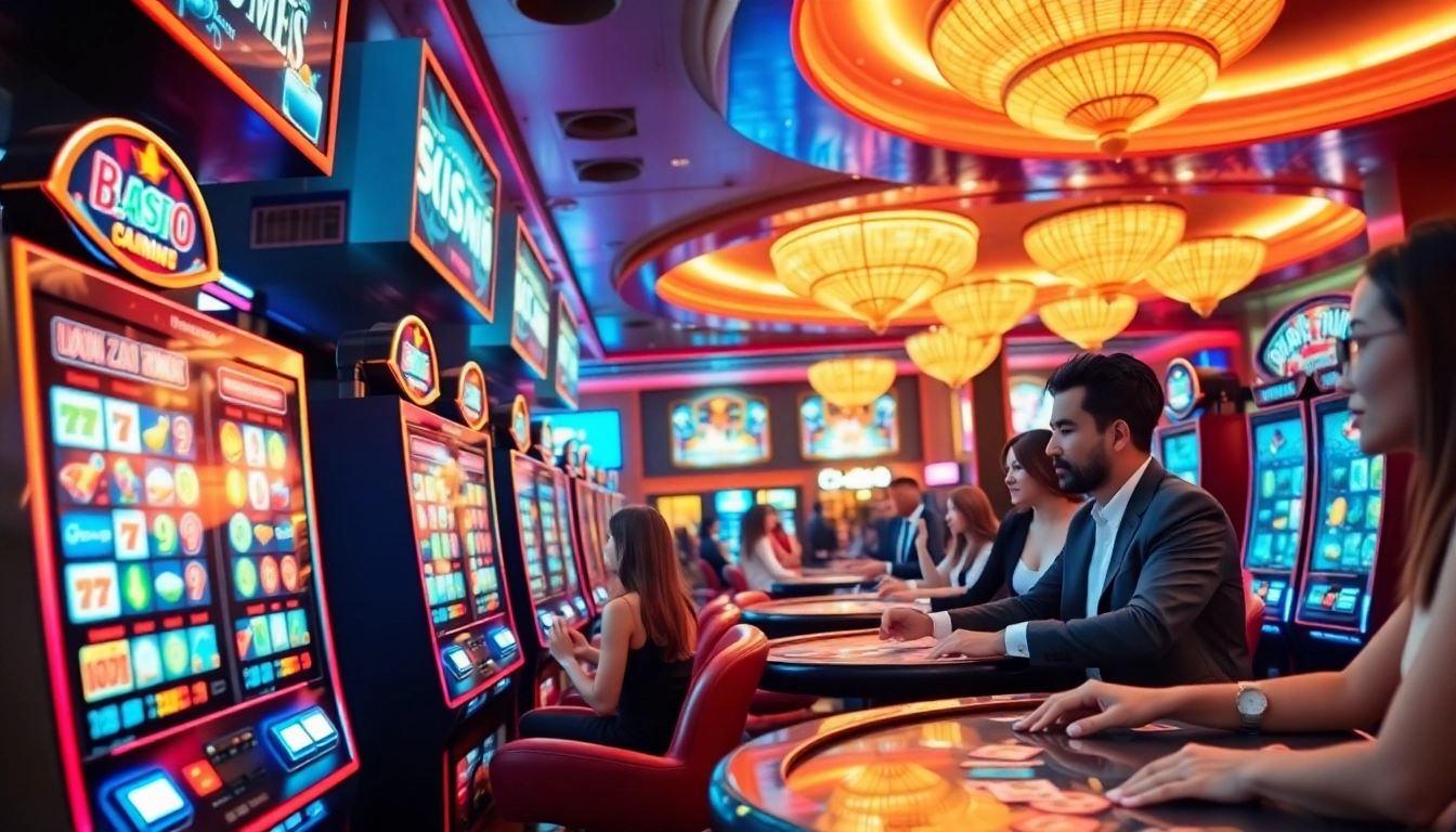 Experience the thrill of Chia Sẻ Bí Quyết Nổ Hũ at vibrant casino slot machines.