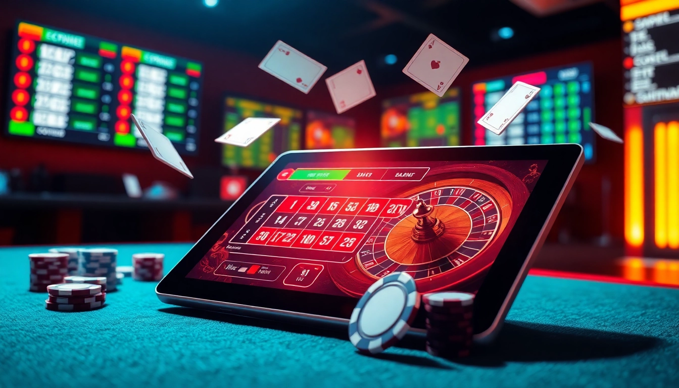 SBOBET link alternatif: Engage in thrilling online gambling with a dynamic casino scene and vibrant betting interface.