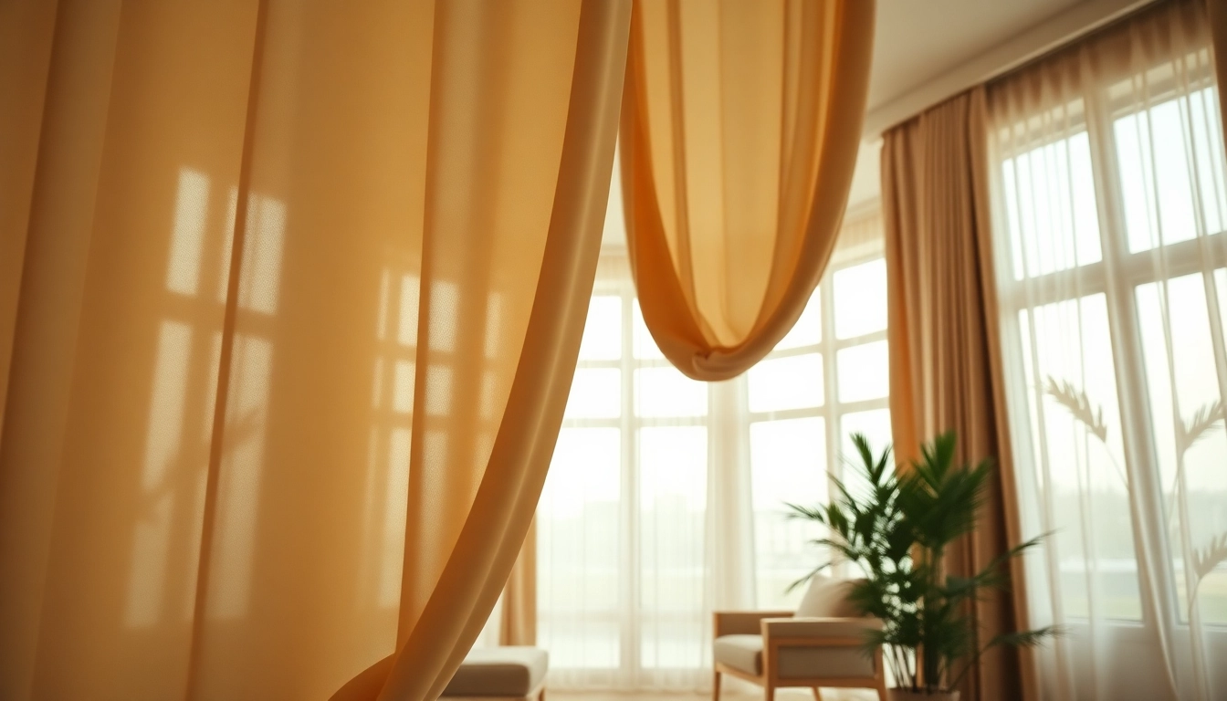 Verduisterende gordijnen in een sfeervol interieur creëren een gezellige uitstraling.