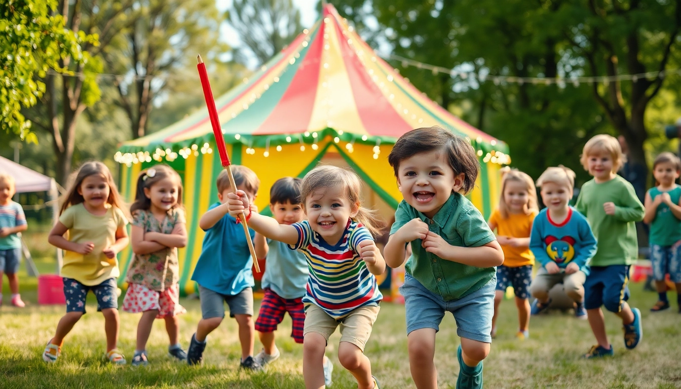 Children participating in various activities at lively holiday camps filled with joy and creativity.