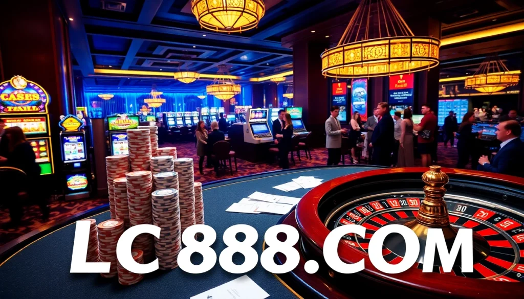 Experience the excitement at LC88.COM with vibrant casino games and engaging players.