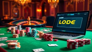 Lode88 offers an immersive online gambling experience with vibrant casino elements for thrilling gameplay.