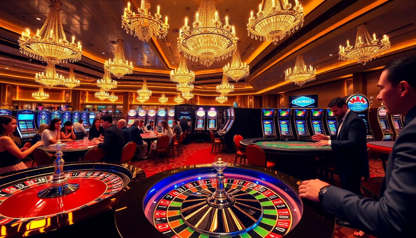 Experience the thrill of k9k9 gaming at a vibrant casino with enthusiastic players and lively tables.