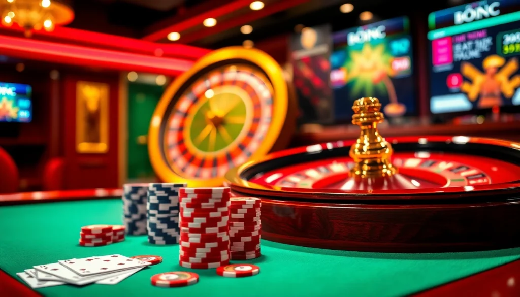 Experience high-stakes excitement with luongsontv while placing bets at a luxury casino.