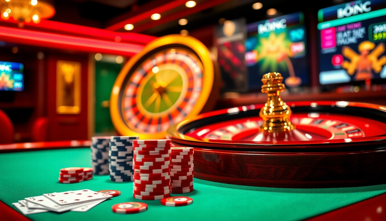 Experience high-stakes excitement with luongsontv while placing bets at a luxury casino.