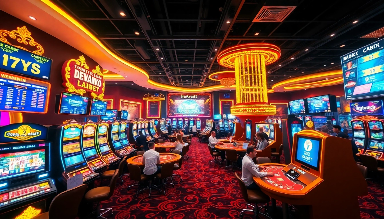 Kubet online casino gaming experience with vibrant colors and engaging atmosphere