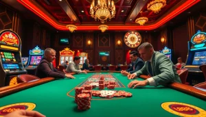 Experience high-stakes poker action at u 888 casino with vibrant gameplay and thrilling atmosphere.