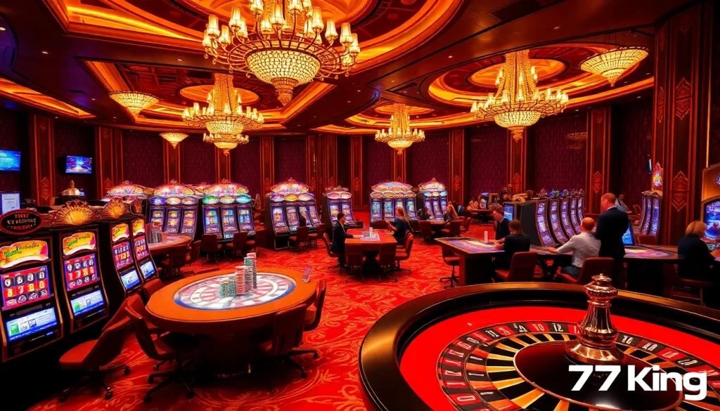 Enjoy thrilling gameplay at 79king with vibrant poker tables and luxurious casino interiors.