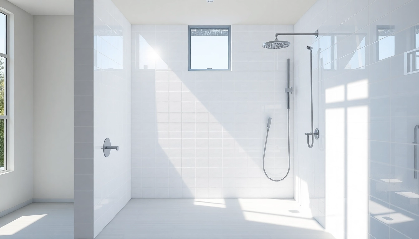 Experience the refreshing allure of a sunny shower USA in a beautifully designed bathroom.