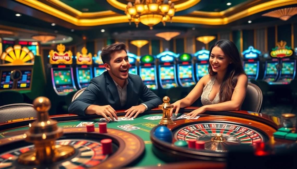 Experience thrilling gameplay at https://go99.observer/ with engaging casino scenes featuring roulette and poker.