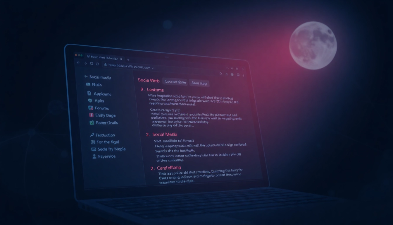 Explore the hidden wiki 1's interface showcasing dark web links in a mysterious atmosphere.