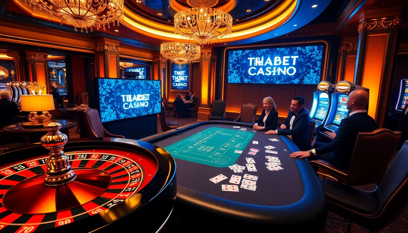 Experience the excitement at thabet casino with thrilling games and vibrant atmosphere.