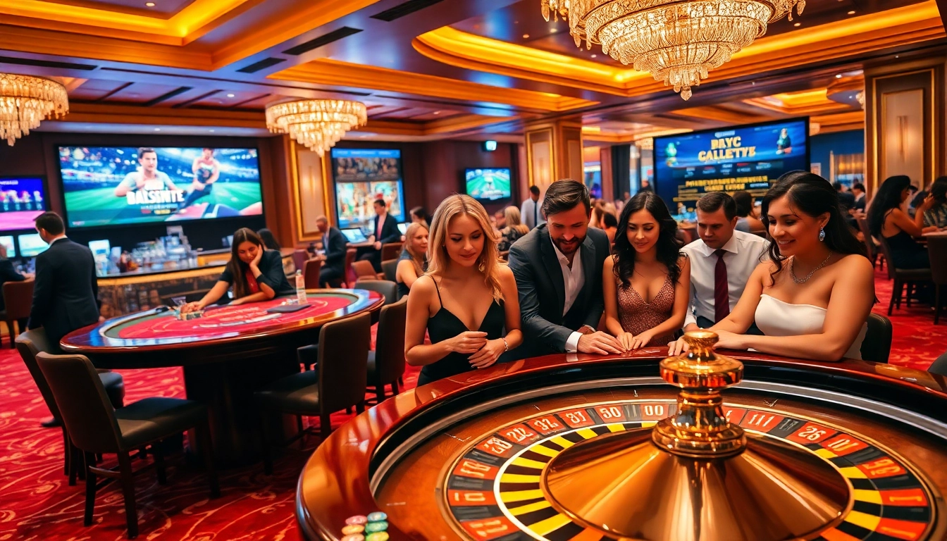Experience the excitement of gambling with https://kjc.football/ at a luxurious casino table.