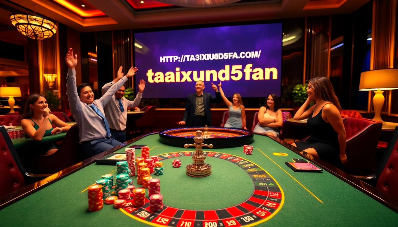 Experience thrilling moments at the table with Tài Xỉu MD5 at https://taixiumd5.fan/ in a vibrant casino setting.